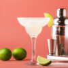 Classic margarita cocktail